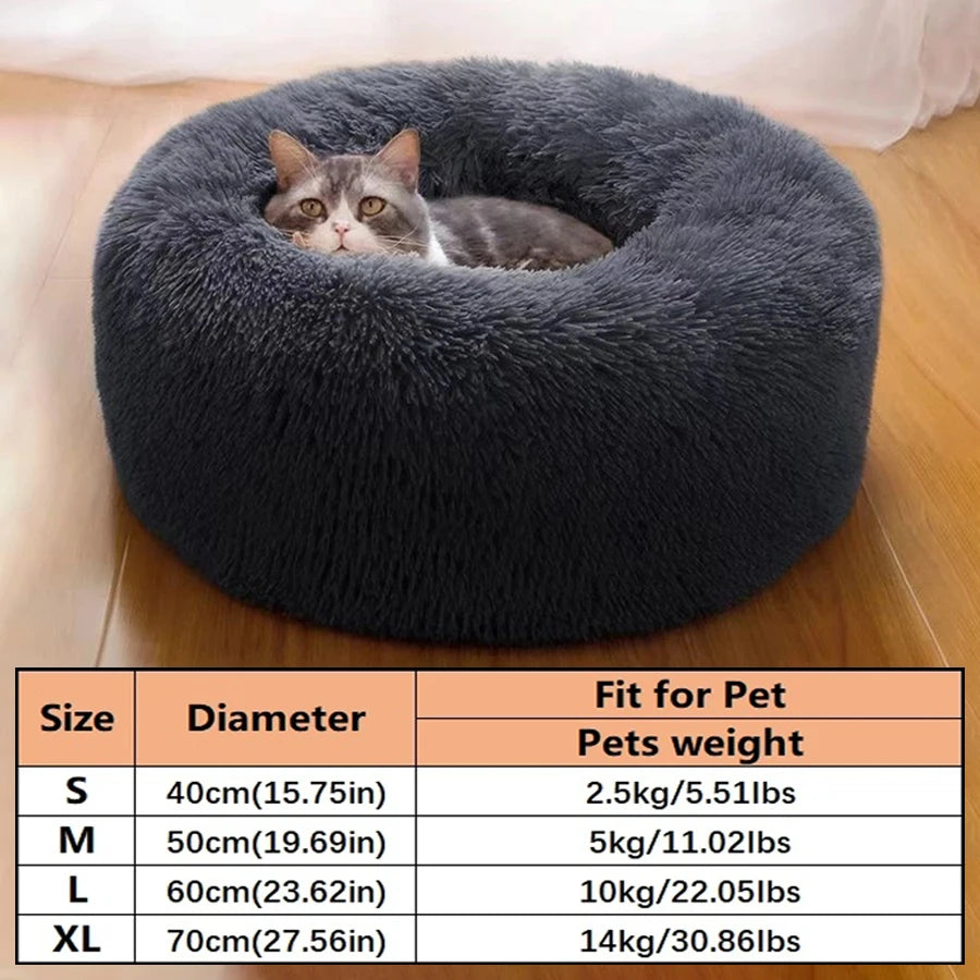 Calming donut bed dog/cat
