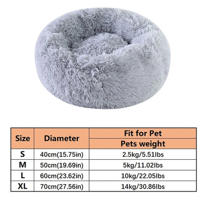 Calming donut bed dog/cat