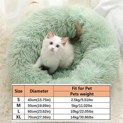 Calming donut bed dog/cat
