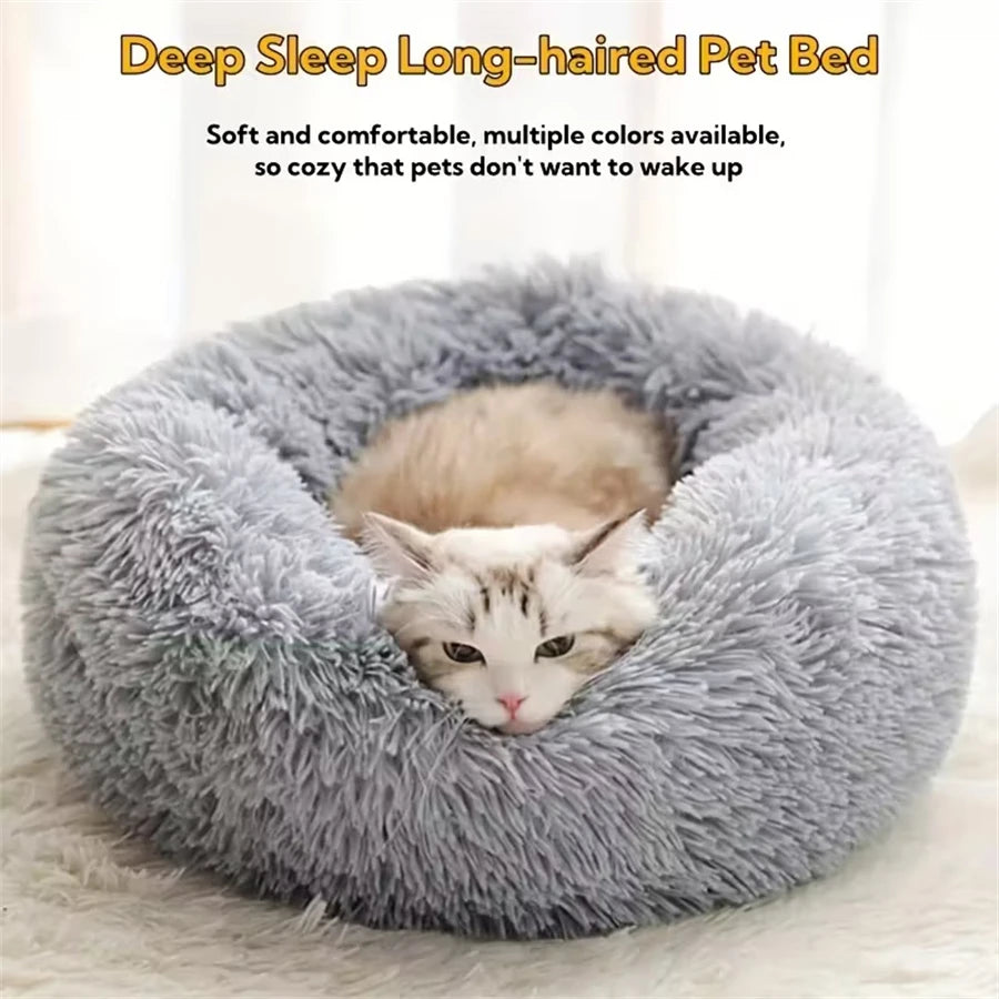 Calming donut bed dog/cat