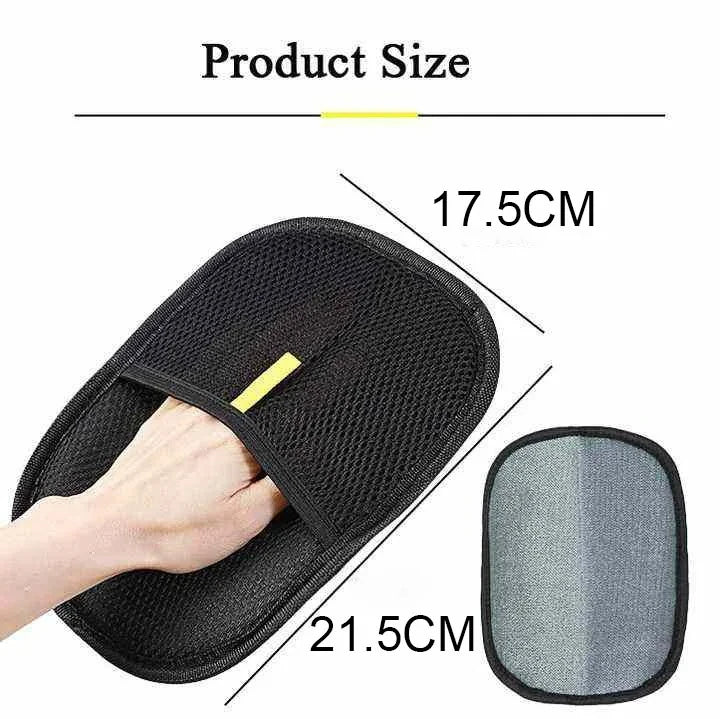 Pet grooming deshedding glove