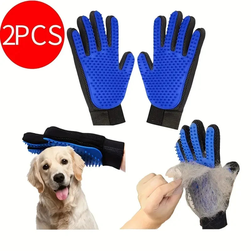 Pet Grooming Deshedding gloves