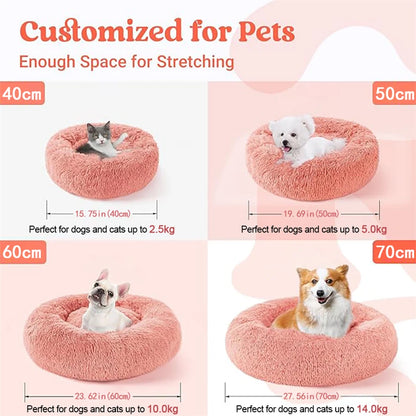 Calming donut bed dog/cat