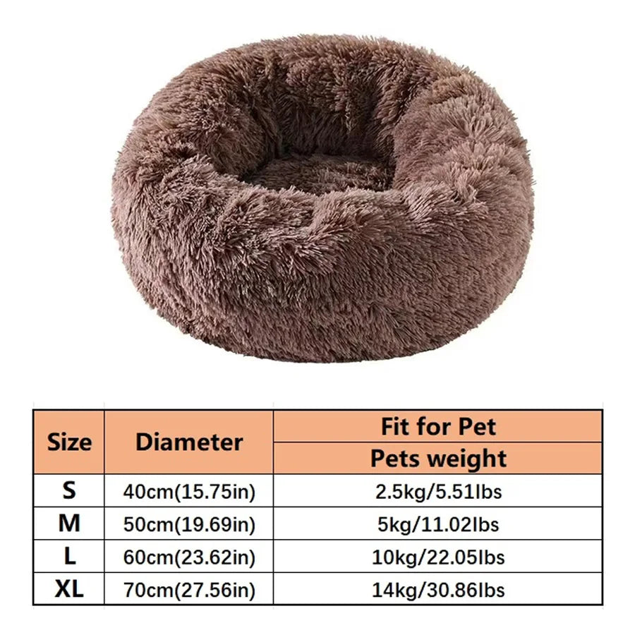 Calming donut bed dog/cat