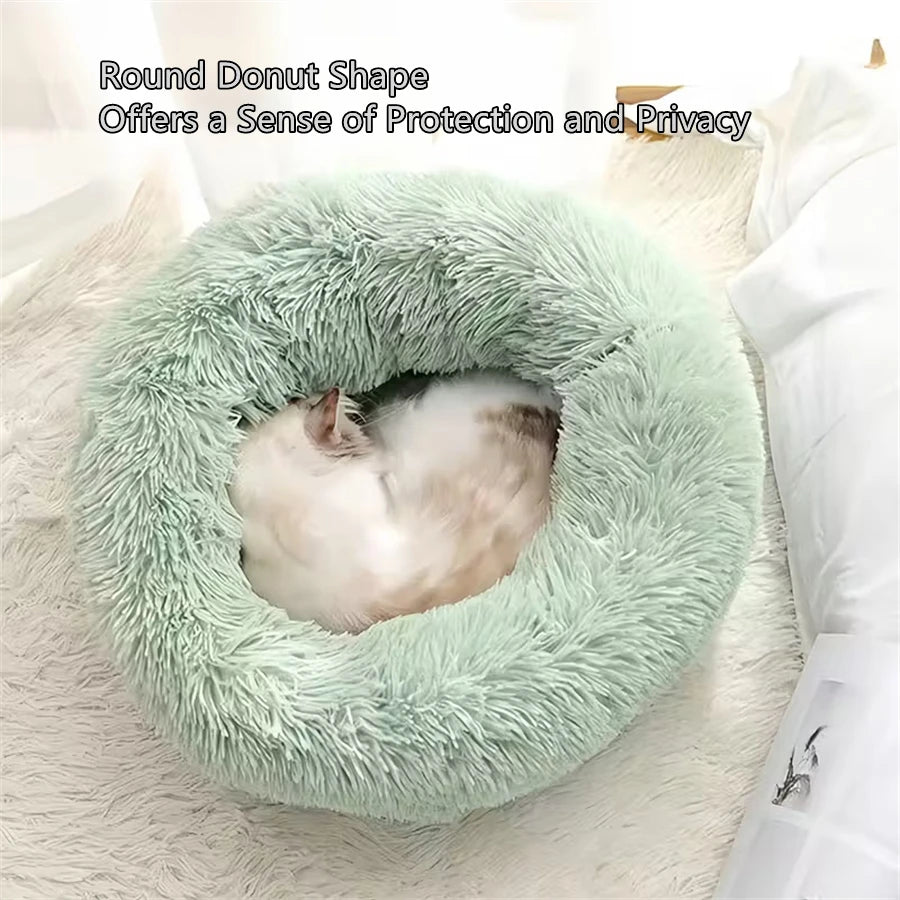 Calming donut bed dog/cat