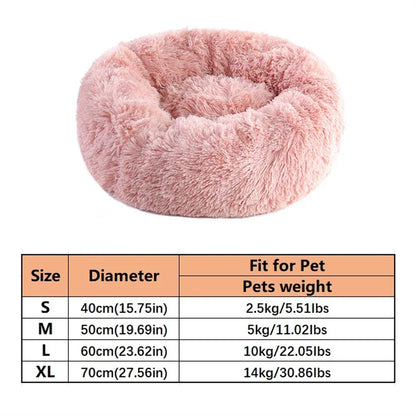 Calming donut bed dog/cat