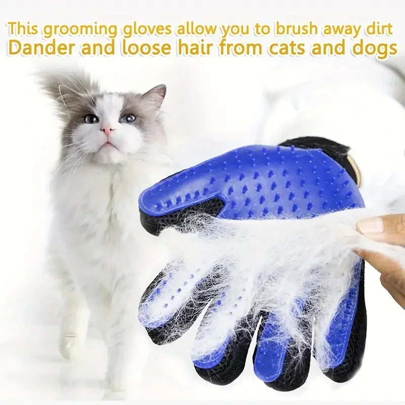 Pet Grooming Deshedding gloves